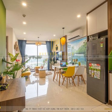 Thiết kế nội thất chung cư Vinhomes Ocean Park - HTCC.48