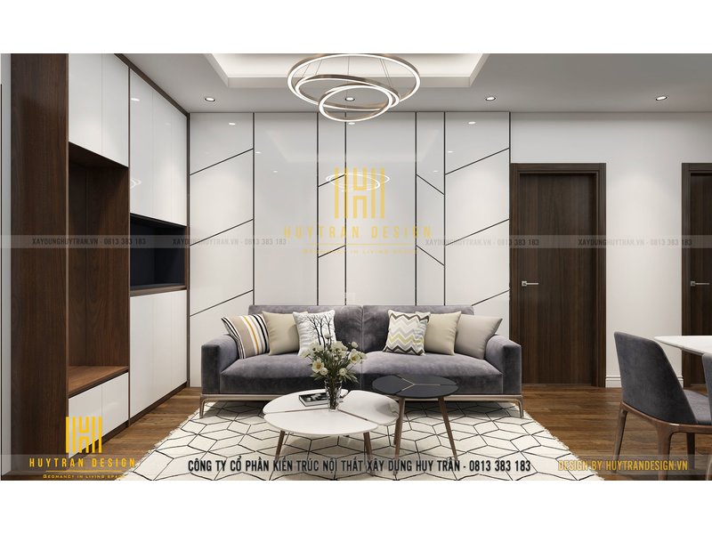 Thiết kế nội thất chung cư anh Bắc, Nghệ An - HTCC.63